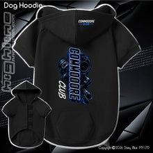 Load image into Gallery viewer, Doggie Hoodie - CC Neon Blue

