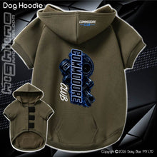 Load image into Gallery viewer, Doggie Hoodie - CC Neon Blue
