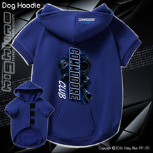 Load image into Gallery viewer, Doggie Hoodie - CC Neon Blue
