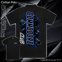 Load image into Gallery viewer, Cotton Polo - CC Neon Blue
