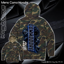 Load image into Gallery viewer, Camo Hoodie - CC Neon Blue
