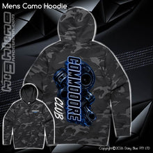 Load image into Gallery viewer, Camo Hoodie - CC Neon Blue
