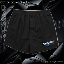 Load image into Gallery viewer, Mens Boxer Shorts - CC Neon Blue
