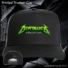 Load image into Gallery viewer, Printed Trucker Cap - Mowtallica
