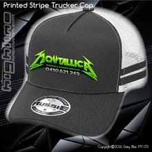 Load image into Gallery viewer, STRIPE Trucker Cap - Mowtallica

