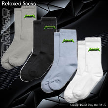 Load image into Gallery viewer, Relax Socks - Mowtallica
