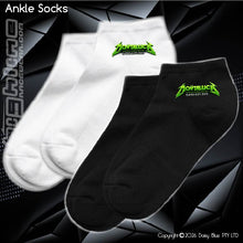 Load image into Gallery viewer, Ankle Socks - Mowtallica

