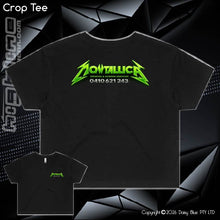 Load image into Gallery viewer, Ladies Crop Tee - Mowtallica
