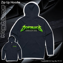 Load image into Gallery viewer, Zip Up Hoodie - Mowtallica
