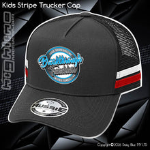 Load image into Gallery viewer, KIDS Stripe Trucker - Breakthrough Trenchless
