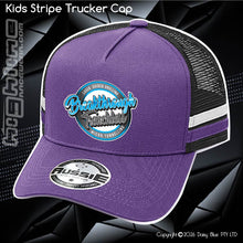 Load image into Gallery viewer, KIDS Stripe Trucker - Breakthrough Trenchless
