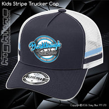 Load image into Gallery viewer, KIDS Stripe Trucker - Breakthrough Trenchless
