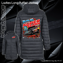 Load image into Gallery viewer, Ladies Long Puffer Jacket - VSSA
