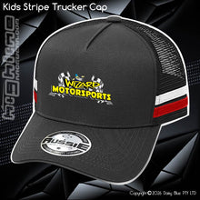 Load image into Gallery viewer, KIDS Stripe Trucker - Wizard Motorsport
