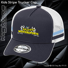 Load image into Gallery viewer, KIDS Stripe Trucker - Wizard Motorsport
