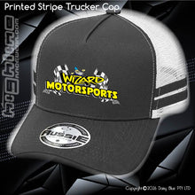 Load image into Gallery viewer, STRIPE Trucker Cap - Wizard Motorsport

