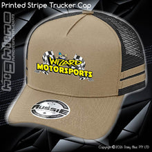 Load image into Gallery viewer, STRIPE Trucker Cap - Wizard Motorsport

