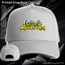 Load image into Gallery viewer, Printed Snap Back CAP - Wizard Motorsport
