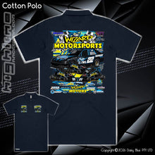 Load image into Gallery viewer, Cotton Polo - Wizard Motorsport

