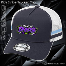 Load image into Gallery viewer, KIDS Stripe Trucker - Jaxon Dredge
