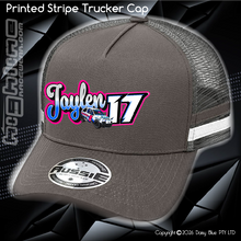 Load image into Gallery viewer, STRIPE Trucker Cap - Jaylen Knight
