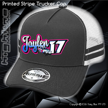 Load image into Gallery viewer, STRIPE Trucker Cap - Jaylen Knight
