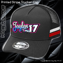 Load image into Gallery viewer, STRIPE Trucker Cap - Jaylen Knight
