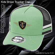 Load image into Gallery viewer, KIDS Stripe Trucker - Top-Gun Restorations
