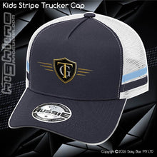 Load image into Gallery viewer, KIDS Stripe Trucker - Top-Gun Restorations
