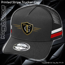Load image into Gallery viewer, STRIPE Trucker Cap - Top-Gun Restorations
