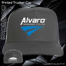 Load image into Gallery viewer, Printed Trucker Cap - Alvaro Transport

