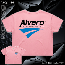 Load image into Gallery viewer, Ladies Crop Tee - Alvaro Transport
