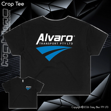 Load image into Gallery viewer, Ladies Crop Tee - Alvaro Transport
