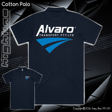 Load image into Gallery viewer, Cotton Polo - Alvaro Transport
