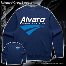 Load image into Gallery viewer, Relaxed Crew Sweater - Alvaro Transport
