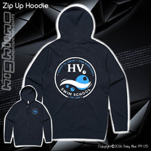Load image into Gallery viewer, Zip Up Hoodie - HV Swim School
