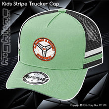 Load image into Gallery viewer, KIDS Stripe Trucker - Alex 2026
