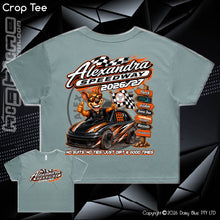 Load image into Gallery viewer, Ladies Crop Tee - Alex 2026
