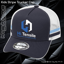 Load image into Gallery viewer, KIDS Stripe Trucker - Hi Tensile
