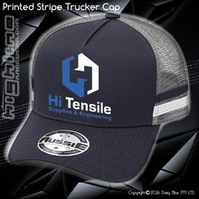 Load image into Gallery viewer, STRIPE Trucker Cap - Hi Tensile
