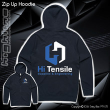 Load image into Gallery viewer, Zip Up Hoodie - Hi Tensile
