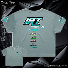 Load image into Gallery viewer, Ladies Crop Tee - IRT Motorsport
