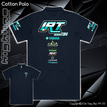 Load image into Gallery viewer, Cotton Polo - IRT Motorsport
