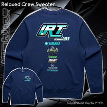 Load image into Gallery viewer, Relaxed Crew Sweater - IRT Motorsport
