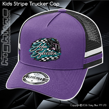 Load image into Gallery viewer, KIDS Stripe Trucker - John Sylvester
