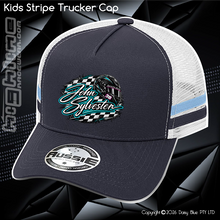 Load image into Gallery viewer, KIDS Stripe Trucker - John Sylvester
