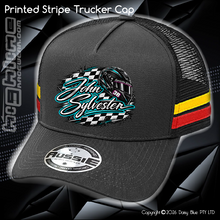 Load image into Gallery viewer, STRIPE Trucker Cap - John Sylvester
