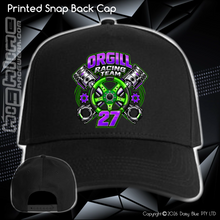 Load image into Gallery viewer, Printed Snap Back CAP - Orgil Racing
