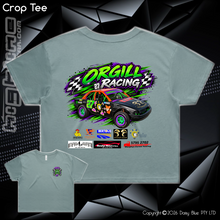 Load image into Gallery viewer, Ladies Crop Tee - Orgil Racing
