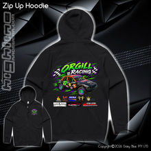 Load image into Gallery viewer, Zip Up Hoodie - Orgil Racing

